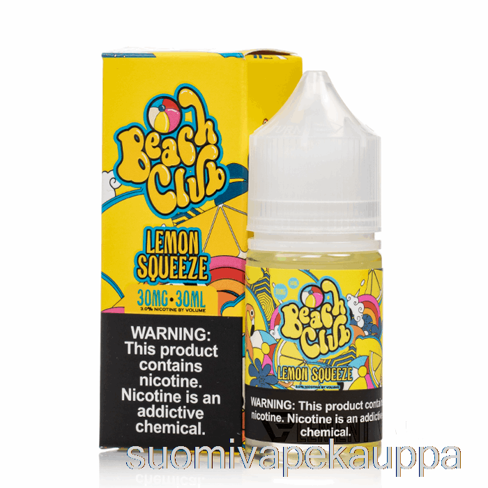 Vape Box Sitruunapuristus - Rantaklubisuolat - 30ml 30mg